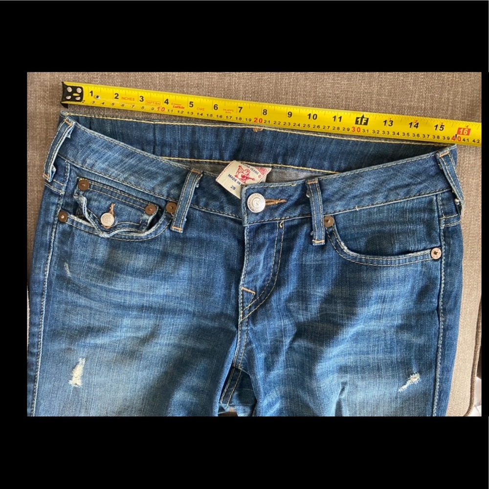 True Religion size 28 skinny jeans